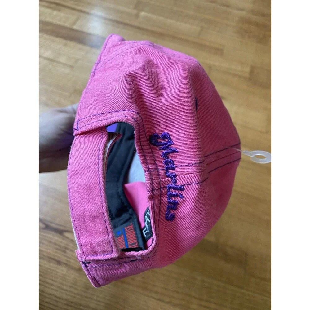 Miami FL Marlins MLB Youth Girls Toddler Kids Pink New Era 9Forty Baseball Cap